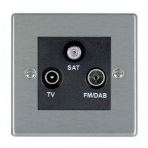 Digital Television Sockets - Screened Non-Isolated/DAB Compatible