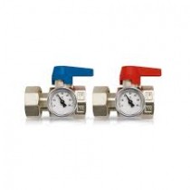 Temprature Gauge + Mixing Valve