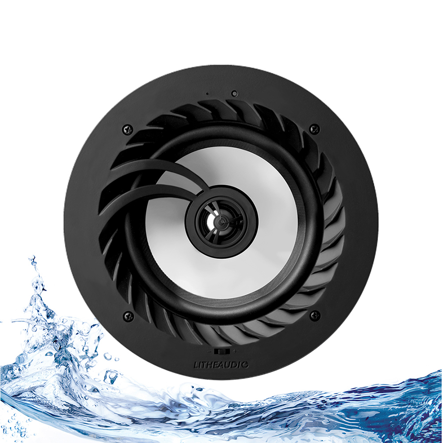 Lithe Audio 6.5" 2-Way Passive IP44 Ceiling Speaker (SINGLE)