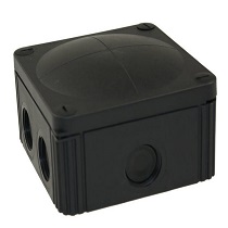 Wiska COMBI 607 Junction Box [Black]