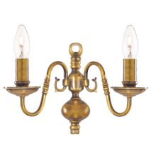 Searchlight 1019-2AB Flemish Wall Light 