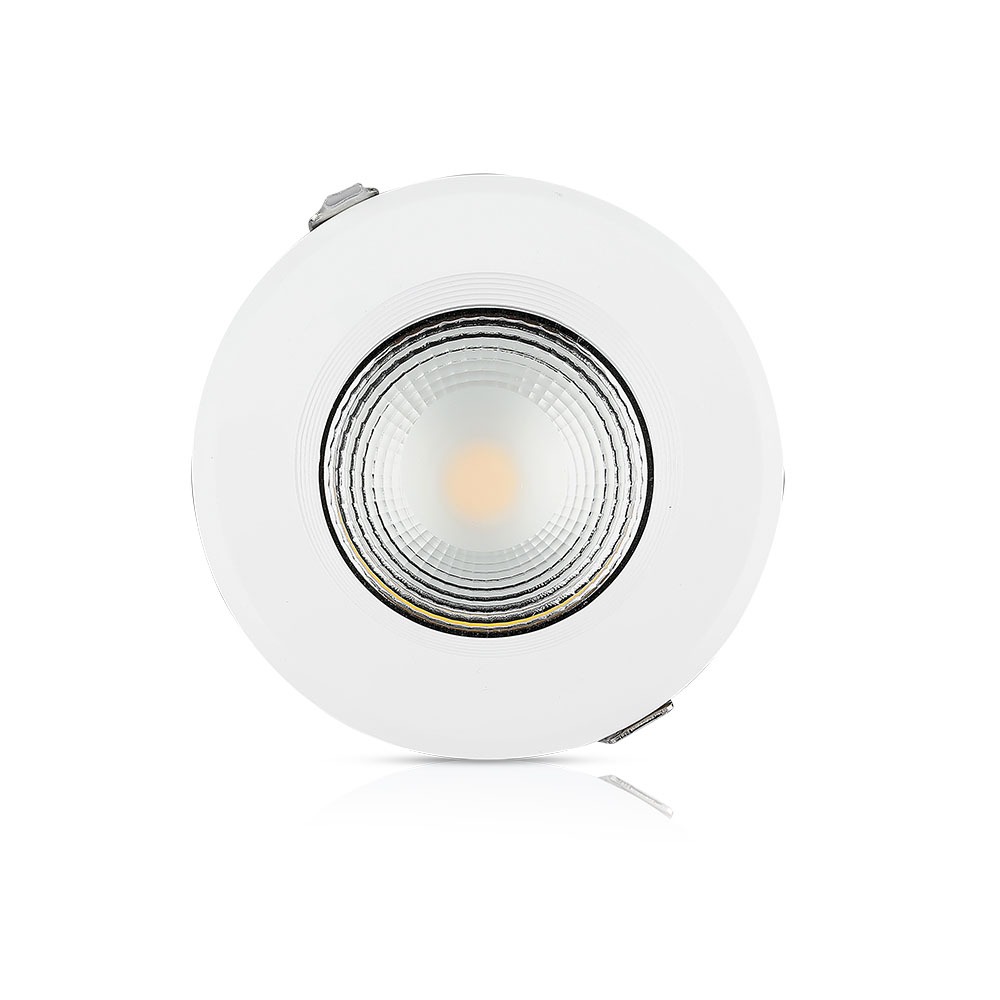 V-TAC 1272 - VT-26101 10W LED REFLECTOR COB DOWNLIGHTS 6400K (120LM/W)