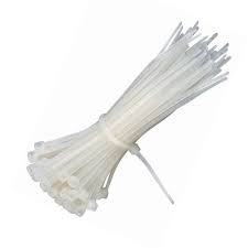 Cable Ties 140mm x 3.6mm Plastic - White