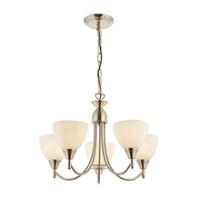 Endon 1805-5SC Ceiling Light 5x60W S/Ch
