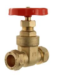 22MM BRASS GATE VALVE BS5154 WRAS APPROVED