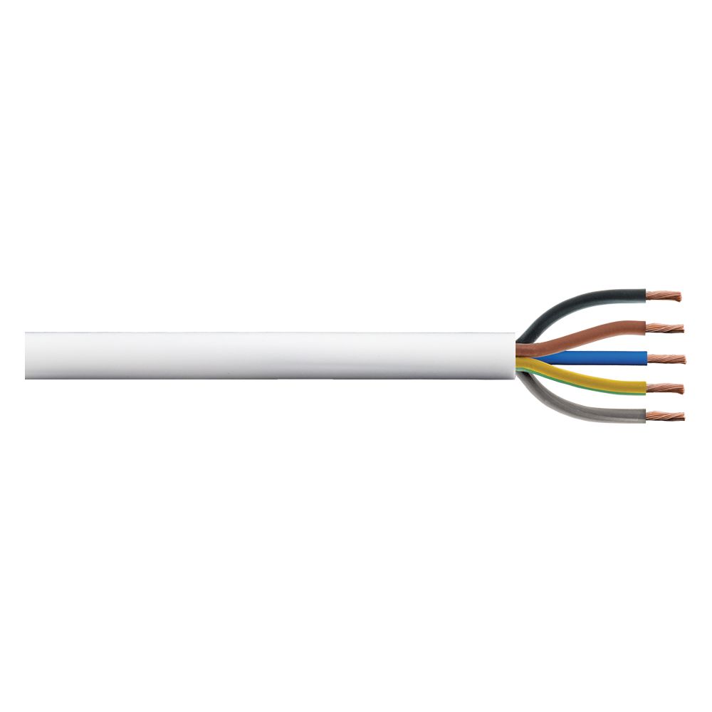 1.5mm² 5 Core PVC Round Flexible Cable