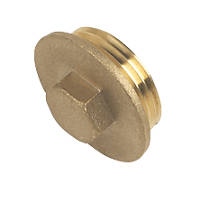 1 FLANGED BRASS PLUG 