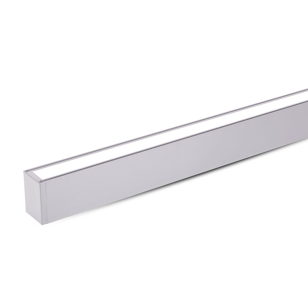 V-TAC 378 - VT-7-60 60W LED LINEAR (UP-DOWN) SUSPENSION LIGHT SAMSUNG CHIP 4000K-SILVER BODY