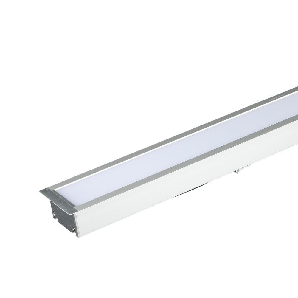 V-TAC 603 - VT-7-41 40W LED LINEAR RECESSED LIGHT SAMSUNG CHIP 6400K 5YRS WTY-SILVER BODY