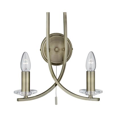 Searchlight 4162-2AB Ceiling Light 2x60W