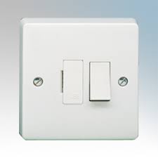 Crabtree 13A DP Switched Fused Spur