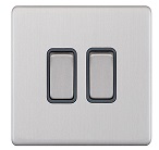 LGA 5MPLUS-102 2G 2 Way Plateswitch 10A