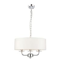 Endon 60129 Nixon Pendant 3x40W Bri NP