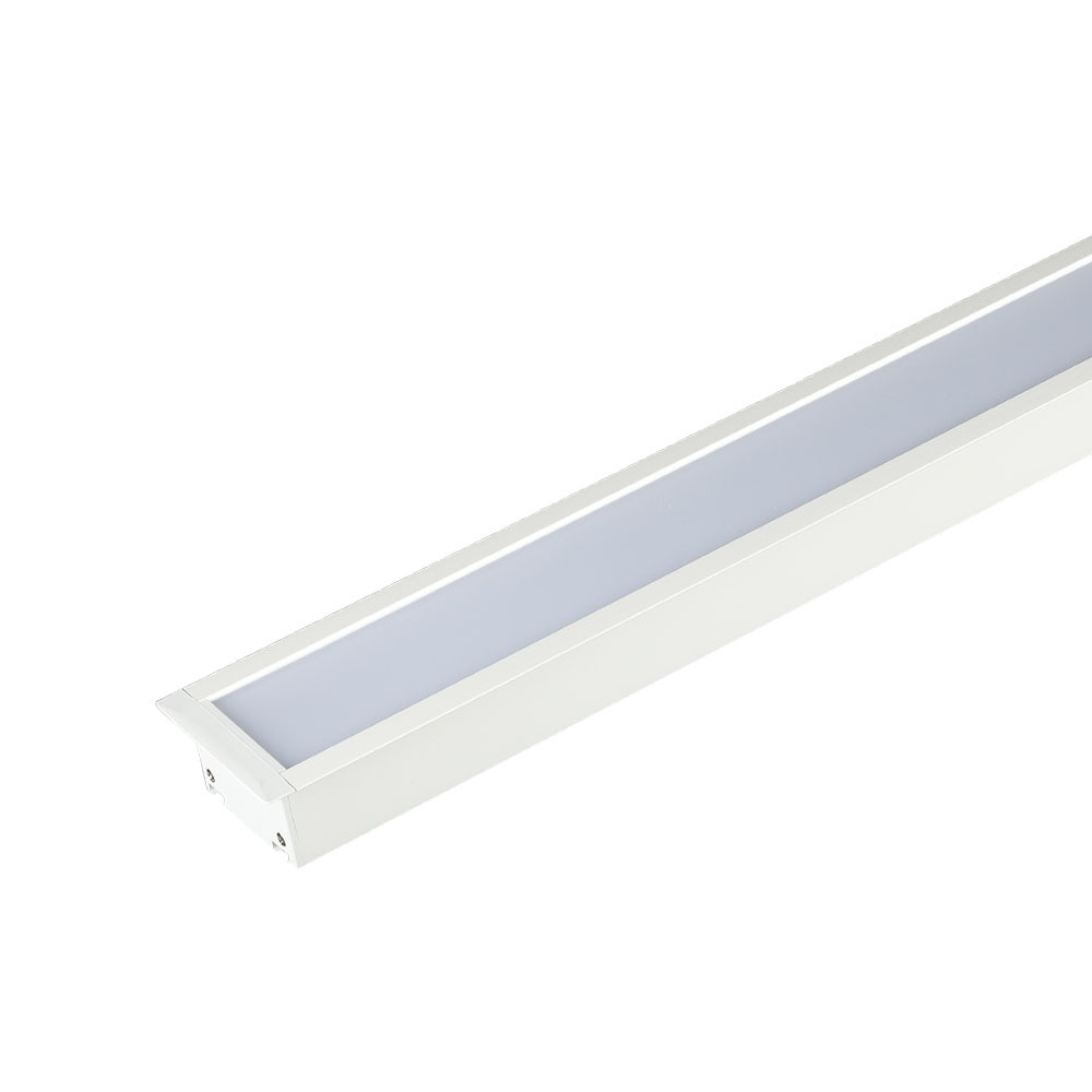 V-TAC 604 - VT-7-41 40W LED LINEAR RECESSED LIGHT SAMSUNG CHIP 6400K 5YRS WTY-WHITE BODY