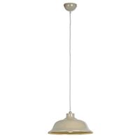 Endon 60888 Laughton Pendant 60W Cream
