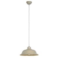 Endon 60888 Laughton Pendant 60W Cream