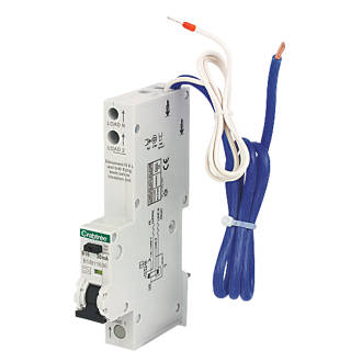 Crabtree 61/B11630 RCBO SP B 16A 30mA 6kA