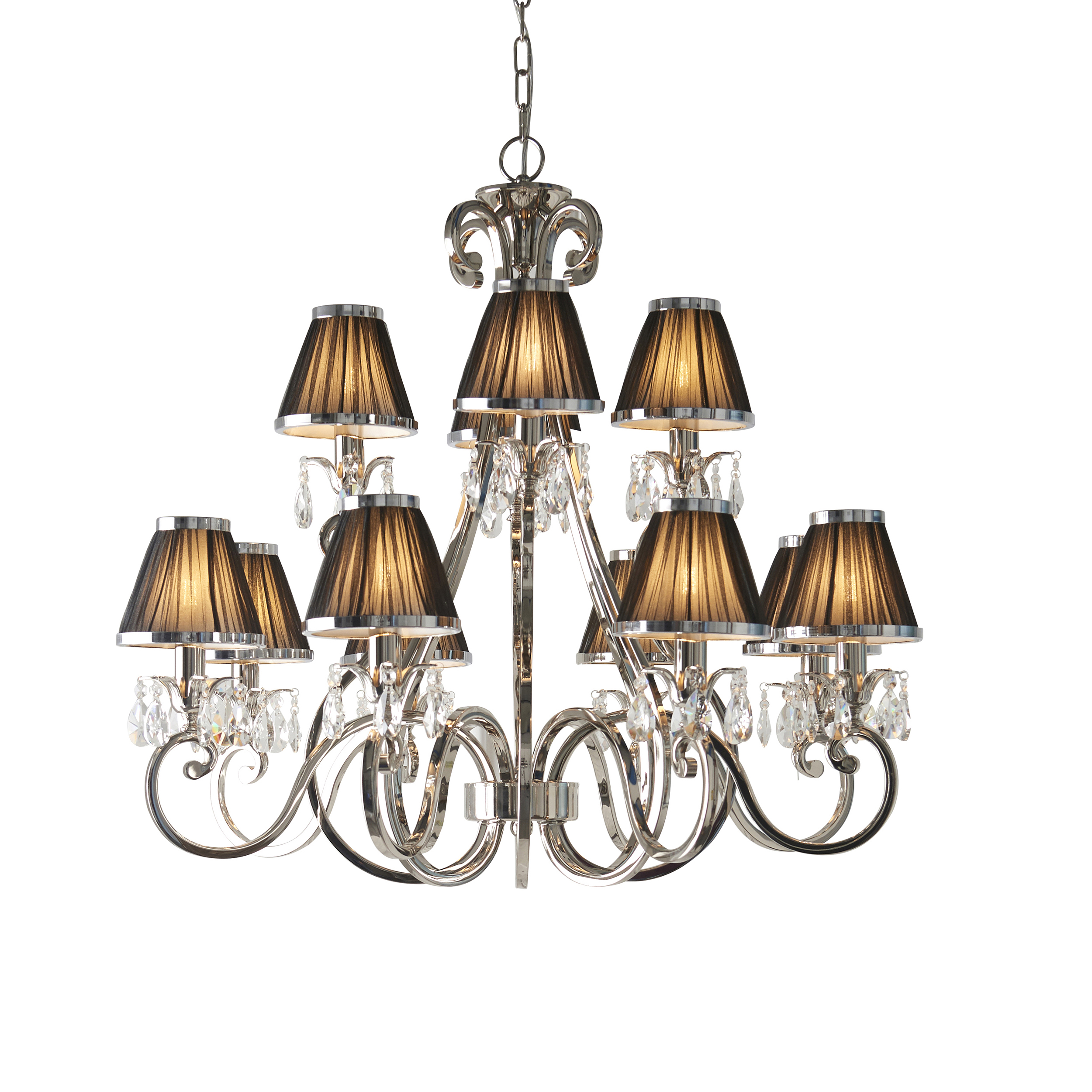 Endon 63507 Oksana Pendant 12xE14 Cdl