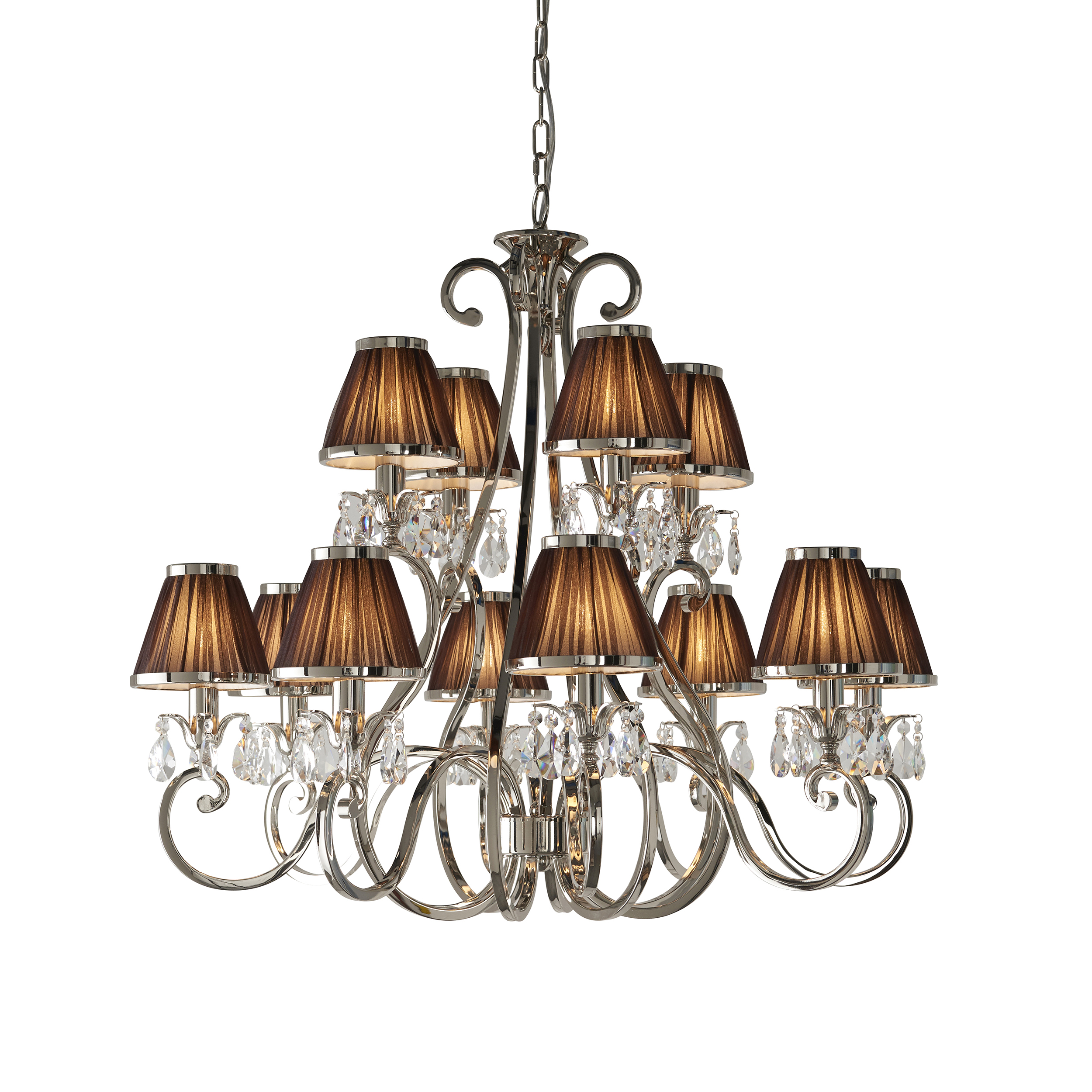 Endon 63509 Oksana Pendant 12xE14 Cdl