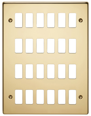 Crab 6570/24PB Frontplate 24Gang