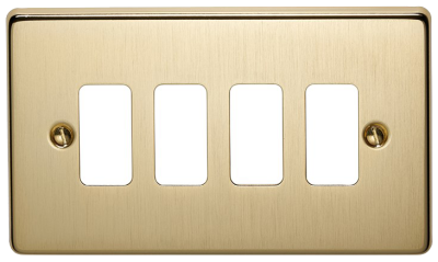 Crab 6574/BZ Frontplate 4Gang