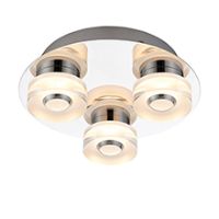 Endon 68911 Rita LED C/Lgt 3x4.5W Clr