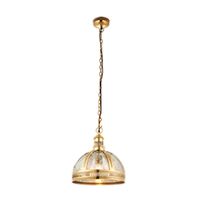 Endon 69776 Vienna Half Pendant 40W Brs