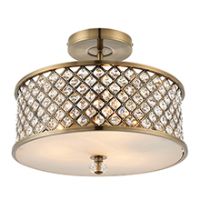 Endon 70558 Hudson Ceiling Light 3x60W