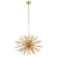 Endon 70575 Orta Pendant G9 9x28W SatGld