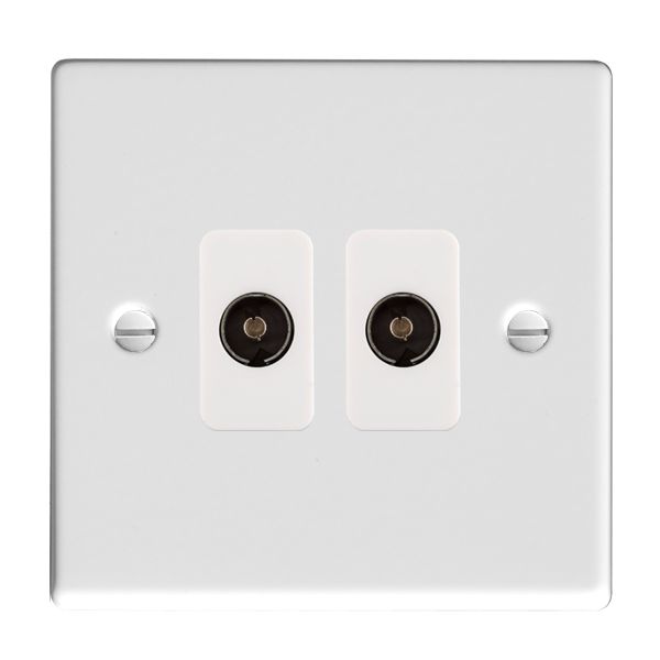 Hamln 70TV2W TV Socket 2G 88x88mm