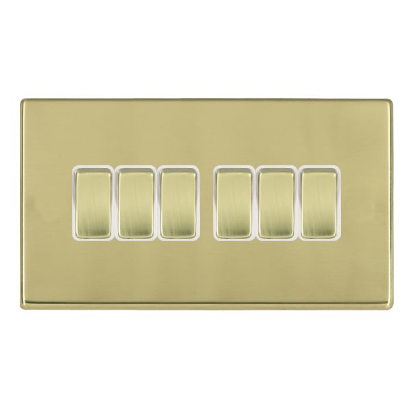 Hamln 71CR26PB-W Rocker Switch 6G 10A