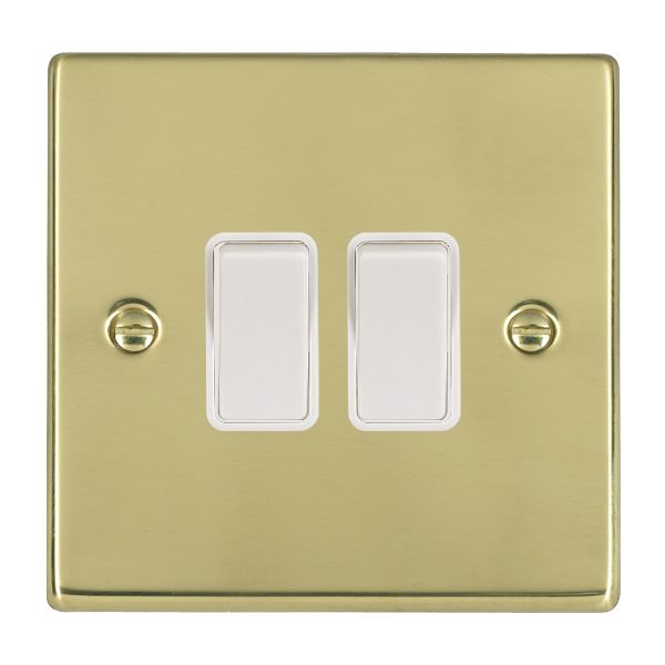 Hamln 71R22WH-W Rocker Switch 2G 10A