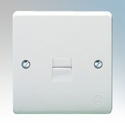 Crabtree 1G Secondary Telephone Socket Outlet