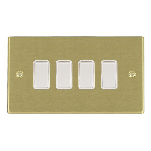 Hamln 72R24WH-W Rocker Switch 4G 10A