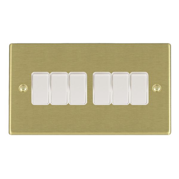Hamln 72R26WH-W Rocker Switch 6G 10A