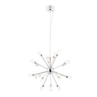 Endon 73046 Glacier Pendant LED 18x1W