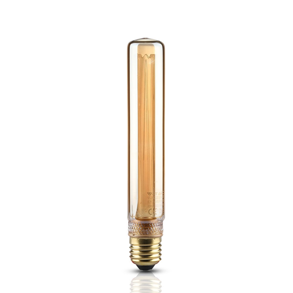 VT-2162 2W T30 LED ART FILAMENT BULB-AMBER GLASS COLORCODE:1800K E27