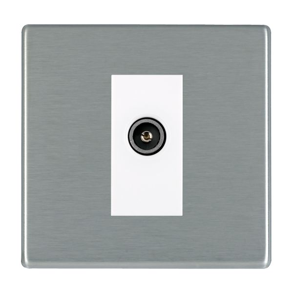 Hamln 74CDTVFW Socket TV/Coax 1G