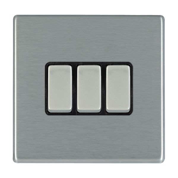 Hamln 74CR23SS-B Rocker Switch 3G 10A