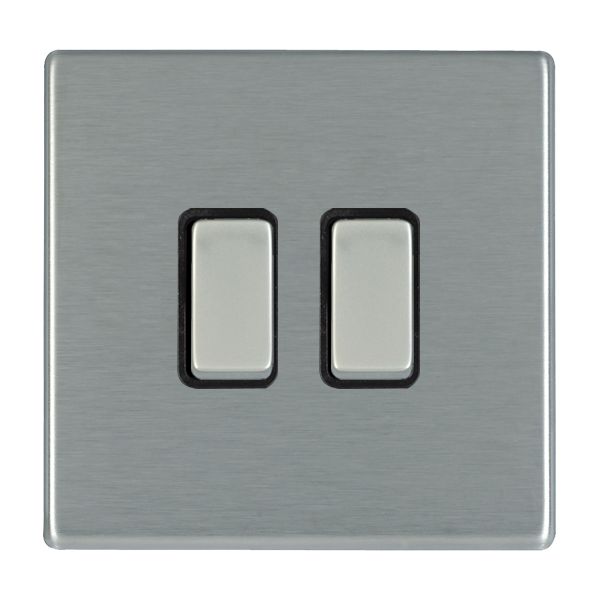 Hamln 74CR32SS-B Rocker Switch 2G 10A