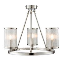 Endon 76261 Easton Chandelier 3x40W