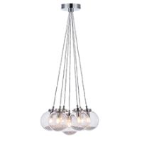 Endon 76292 Harbour Pendant 7x40W Chrome