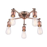 Endon 76336 Hal 5lt Semi Flush