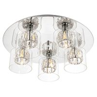 Endon 76517 Verina Ceiling Light 5x28W