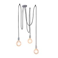 Endon 76576 Studio Pendant 3x60W Chrome