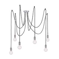 Endon 76577 Studio Pendant 6x60W Chrome