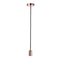 Endon 76578 Studio Pendant 60W Copper