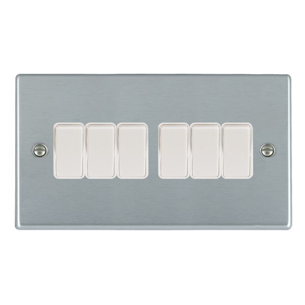 Hamln 76R26WH-W Rocker Switch 6G 10A