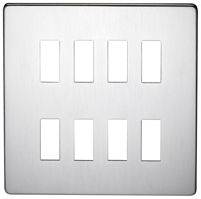 Crab 7718/SC Frontplate 8G Grid