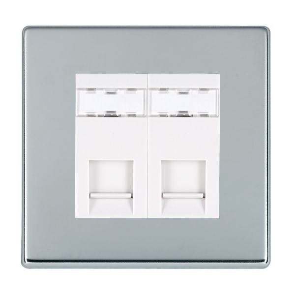 Hamln 77C2J45W RJ45 Socket 2G